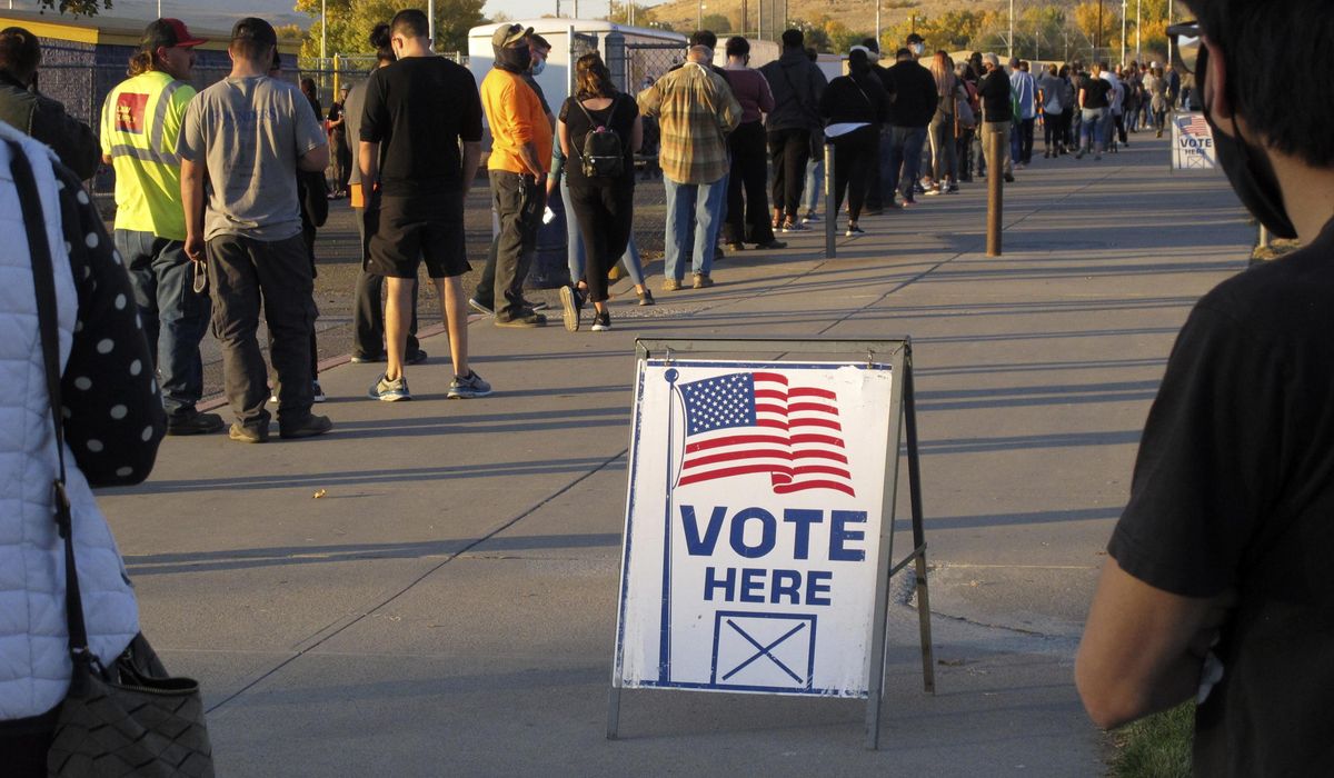 NextImg:Voters in battleground states fear violence around Election Day