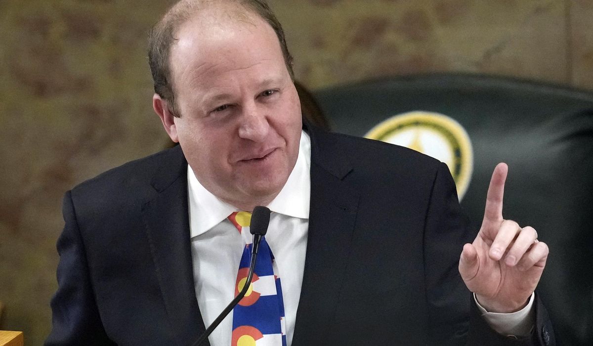 NextImg:Colorado Gov. Jared Polis open to VP spot if Harris ‘wants a 49-year-old, bald and gay Jew’
