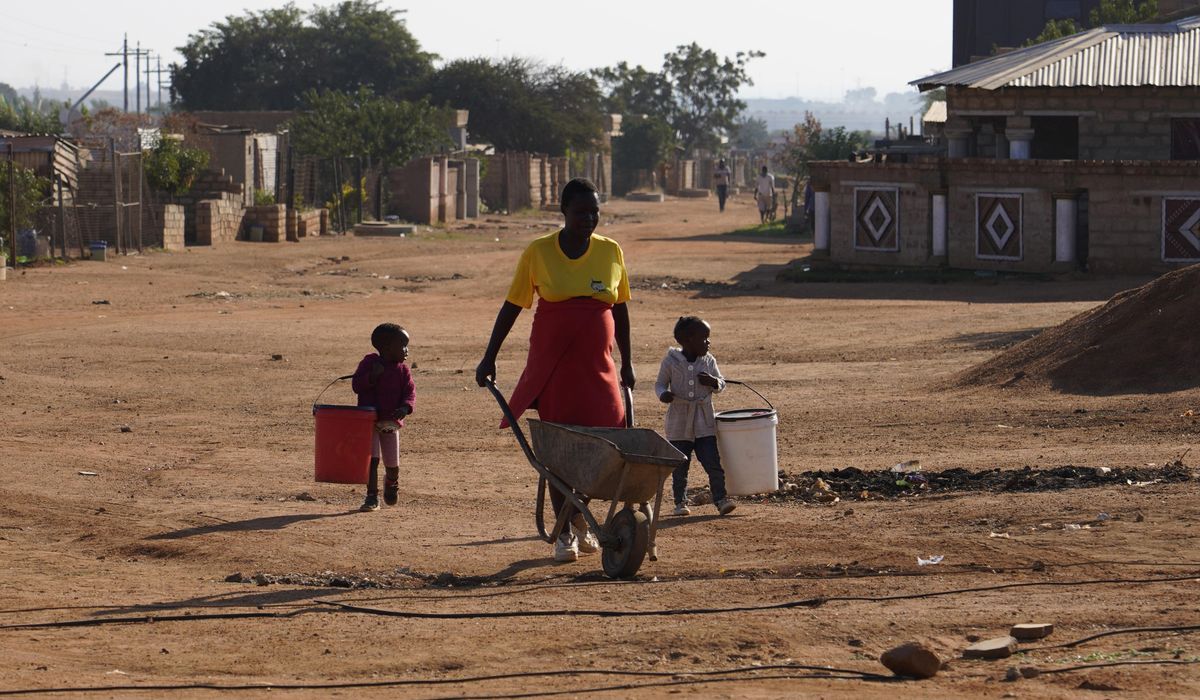 NextImg:In South Africa, a community struggling for clean water reflects wider discontent ahead of election