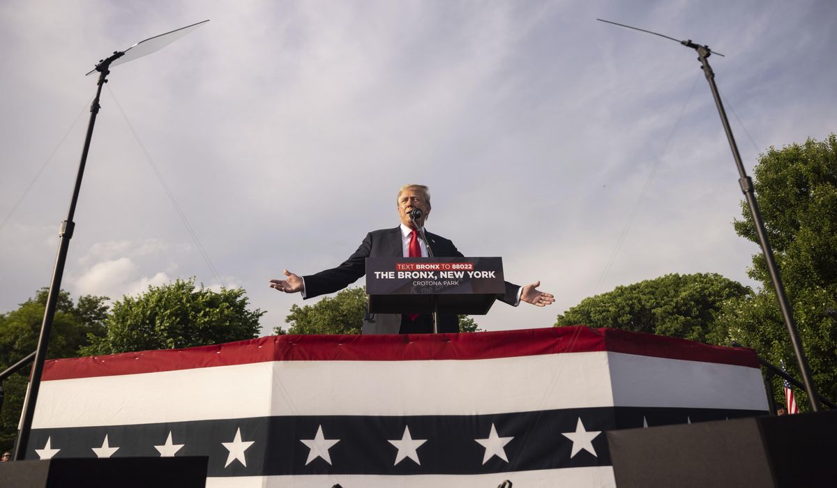 NextImg:Trump says GOP is unified behind him after Haley announcement