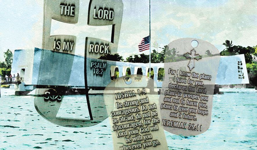 Memorial Day and religion illustration by Greg Groesch / The Washington Times