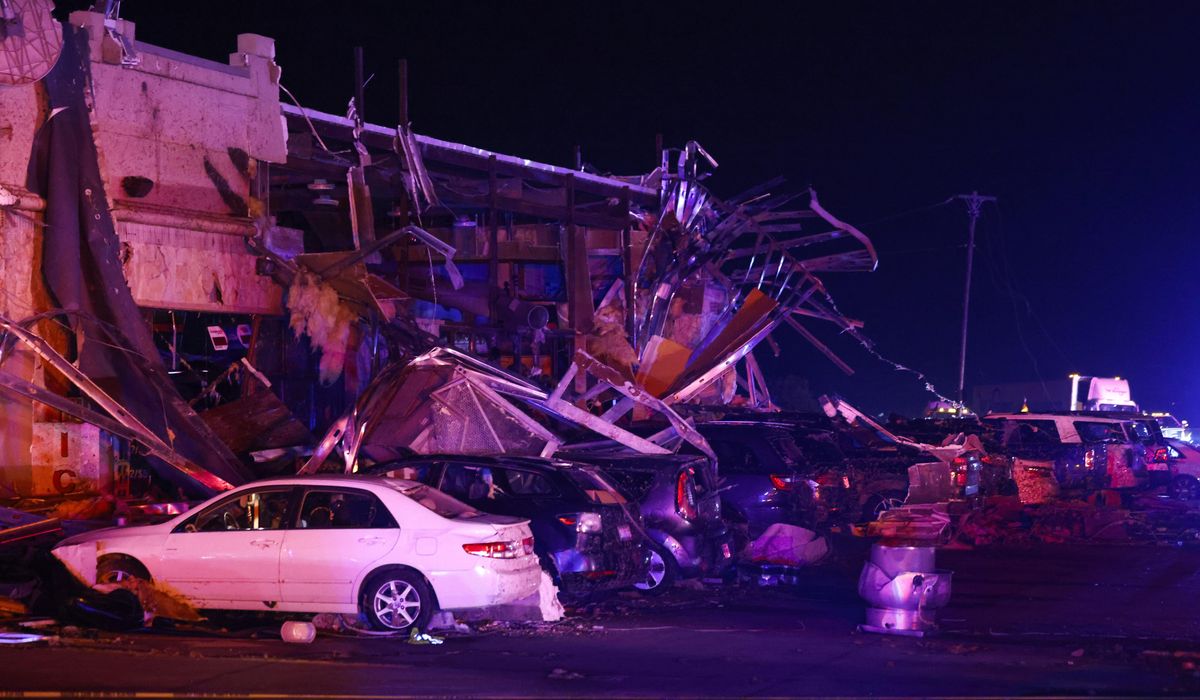 NextImg:At least 11 dead in Texas, Oklahoma and Arkansas after severe weather roars across region