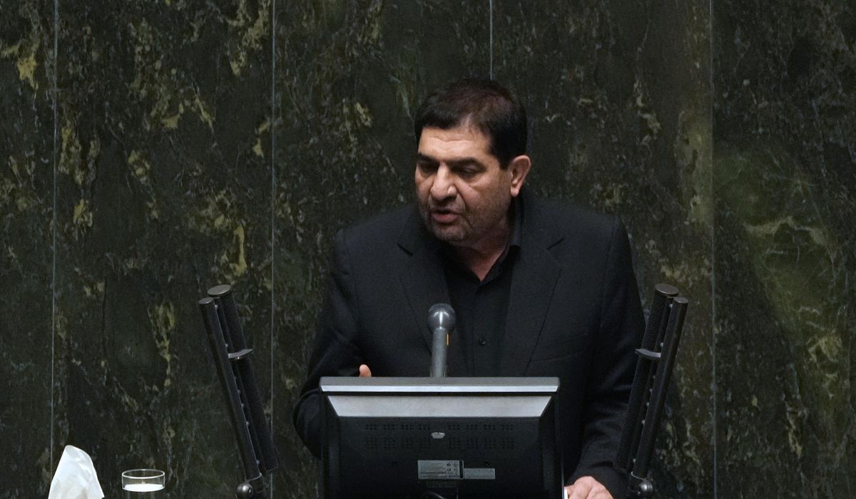 NextImg:Iran’s acting president addresses new parliament after helicopter crash killing Raisi, others