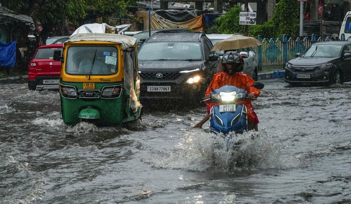 NextImg:Cyclone floods coastal villages, blows away thatched roofs and cuts power in Bangladesh and India