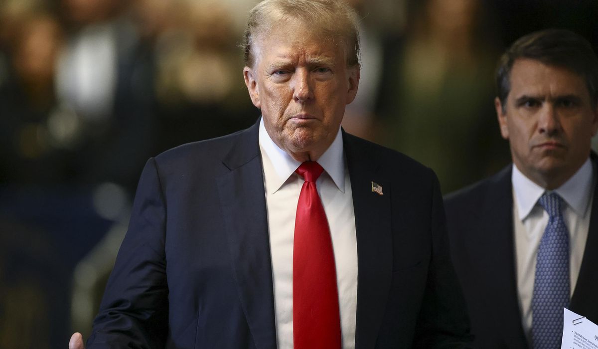 NextImg:Trump tells Jewish donors he’ll end ‘radical revolution’ of anti-Israel protesters