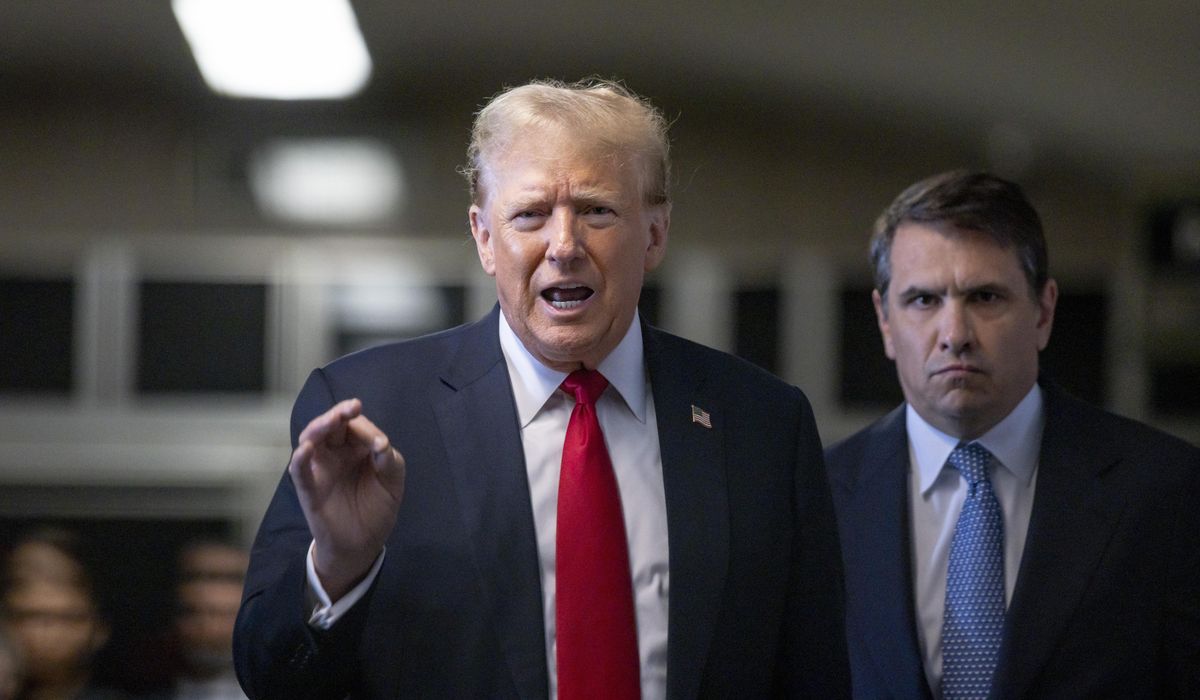 NextImg:Trump closing: Bragg fell way short, offered little evidence of scheme