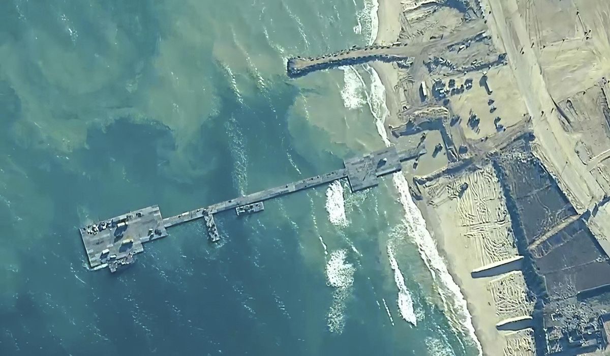 NextImg:U.S.-built pier in Gaza reconnected after repairs and aid will flow soon, U.S. Central Command says