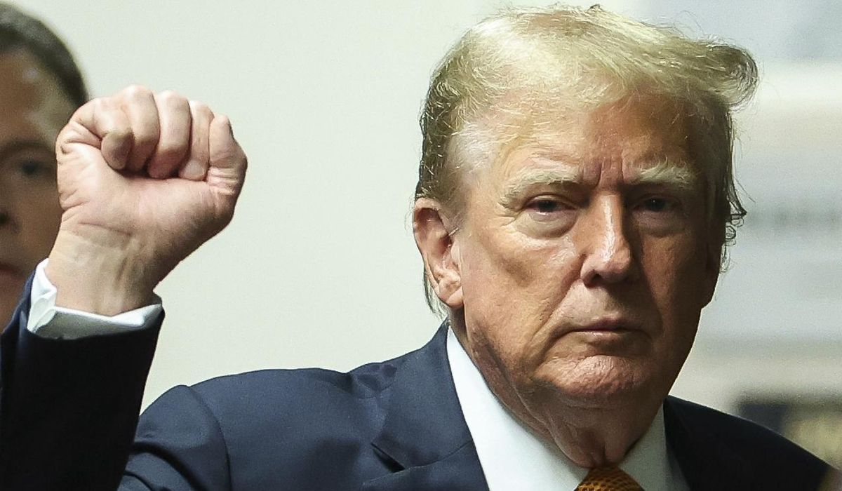 NextImg:Verdict in Trump hush money trial will have little effect on voters, poll shows