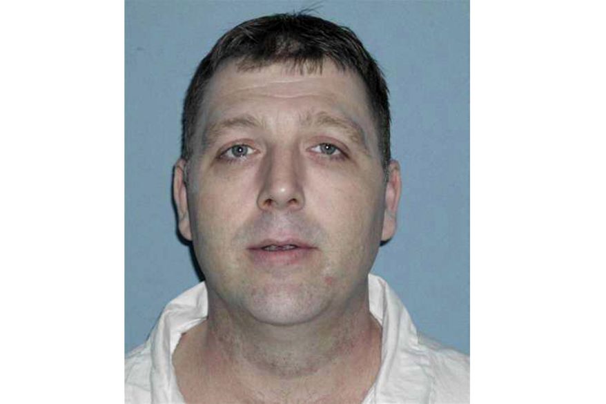 This undated photo released by the Alabama Department of Corrections shows Jamie Mills, who was convicted of bludgeoning an elderly couple to death 20 years ago to steal prescription drugs and $140 from their home. Alabama is set to execute Mills on Thursday evening, May 30, 2024. (Alabama Department of Corrections via AP, File)