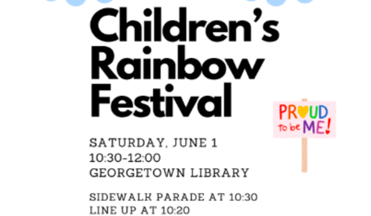 NextImg:‘All kids’ invited to Georgetown public library for ‘Children’s Pride Parade,’ LGBTQ festival