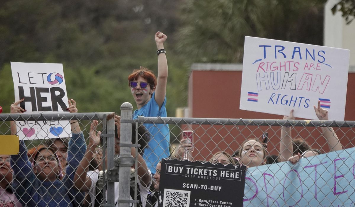 NextImg:Federal rule on Title IX is a ruse to require trans sports participation, GOP states say