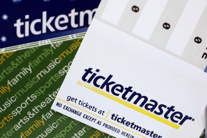 In this May 11, 2009 file photo, Ticketmaster tickets and gift cards are shown at a box office in San Jose, Calif. Live Nation is investigating a data breach at its Ticketmaster subsidiary, which dominates ticketing for live events in the United States. Live Nation, based in Beverly Hills, Calif., said in a regulatory filing Friday, May 31, 2024, that on May 27 "a criminal threat actor'' offered to sell Ticketmaster data on the dark web. (AP Photo/Paul Sakuma, File)