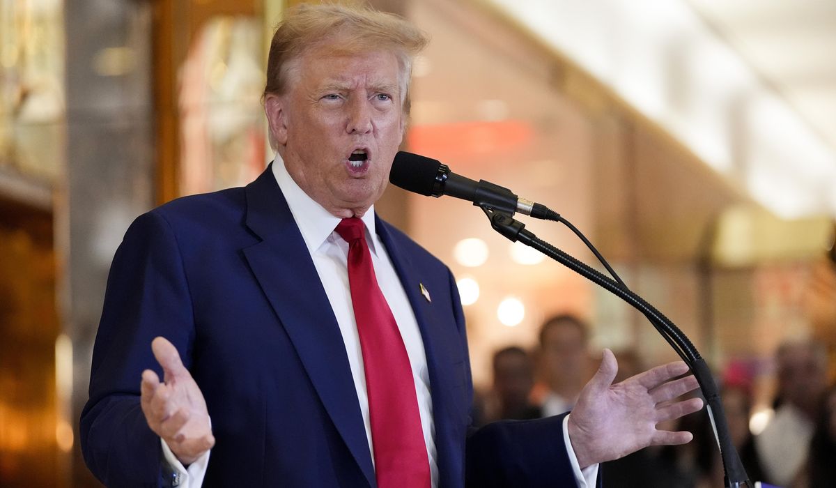 NextImg:Prosecutors want to muzzle Trump through July 11 sentencing