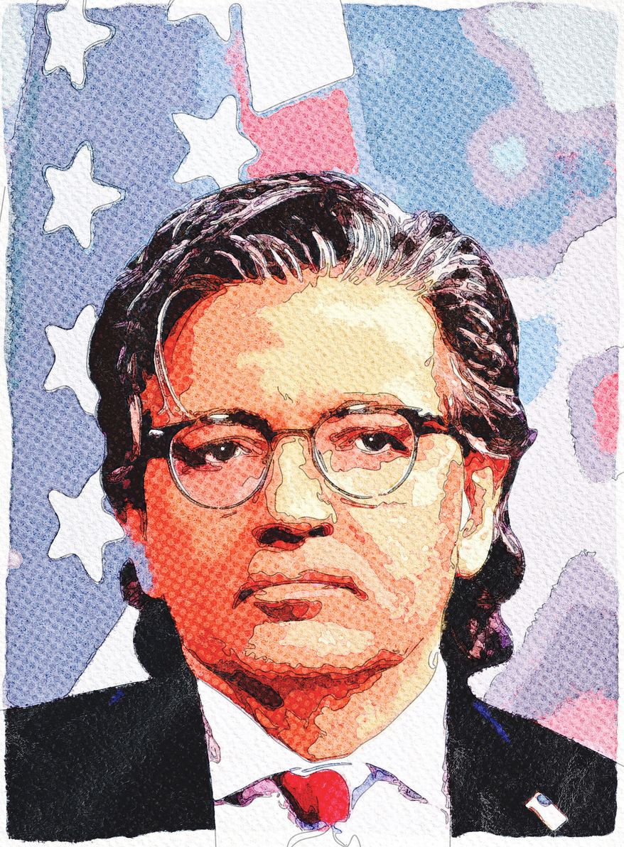 Dr. Zuhdi Jasser illustration by Greg Groesch / The Washington Times