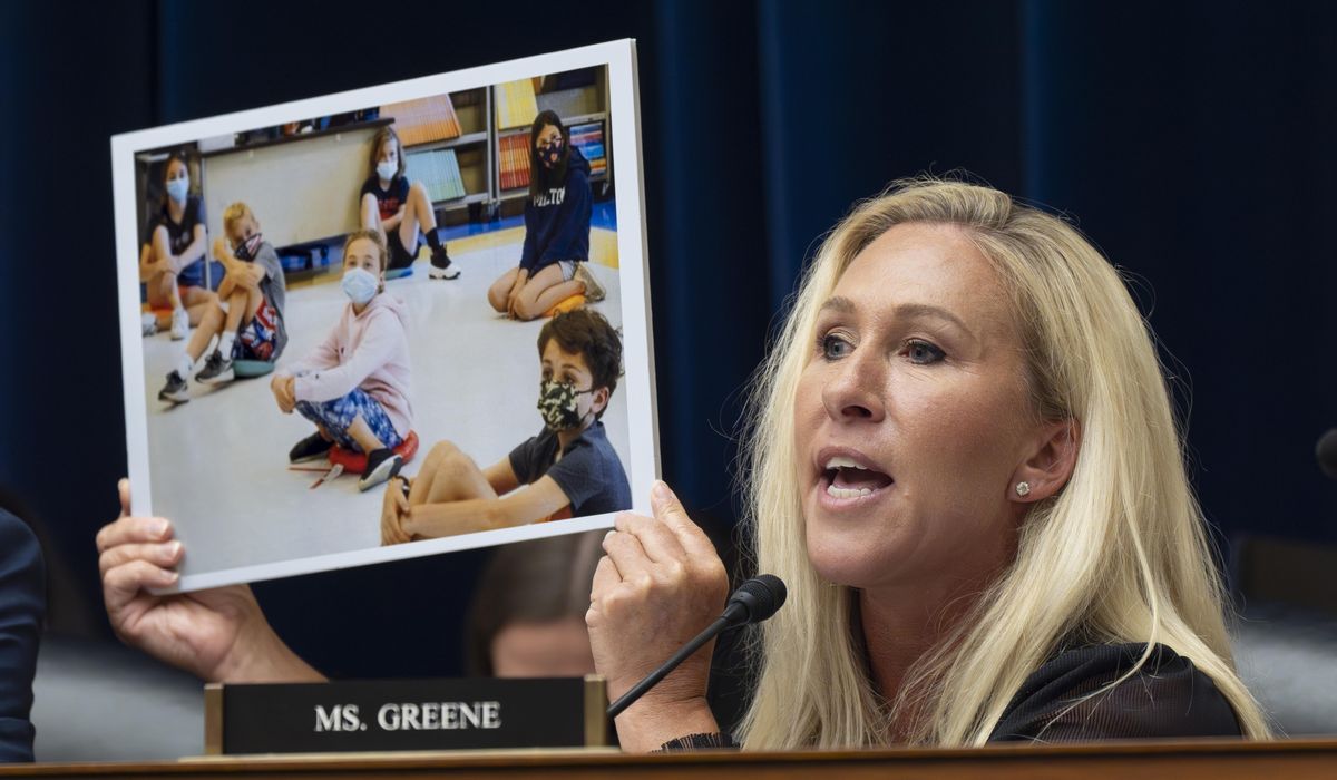NextImg:MTG tells Fauci he should be prosecuted for ‘crimes against humanity’