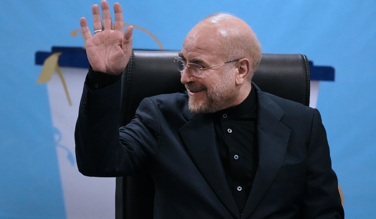 NextImg:Iran’s hard-line parliament speaker Mohammad Qalibaf registers as a presidential candidate