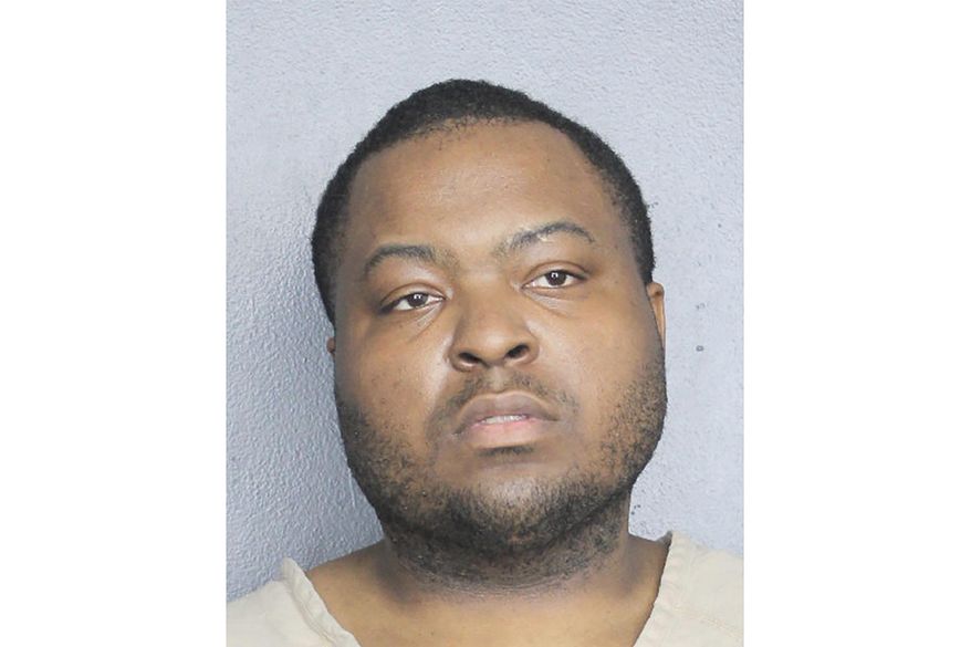 This booking photo provided by the Broward County, Fla., Sheriff's Office shows rapper and singer Sean Kingston, whose real name is Kisean Anderson. Kingston is back in South Florida, where he and his mother are charged with committing more than a million dollars worth of fraud. Jail records show 34-year-old Kingston was booked into the Broward County jail on Sunday, June 2, 2024. (Broward County Sheriff's Office via AP)