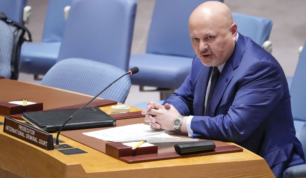 NextImg:House passes sanctions on ICC for war crimes probe of Israeli officials, but Democrats split on it