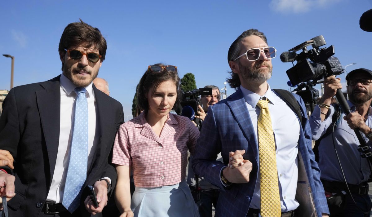 NextImg:Amanda Knox reconvicted of slander in Italy for accusing innocent man in roommate’s 2007 murder