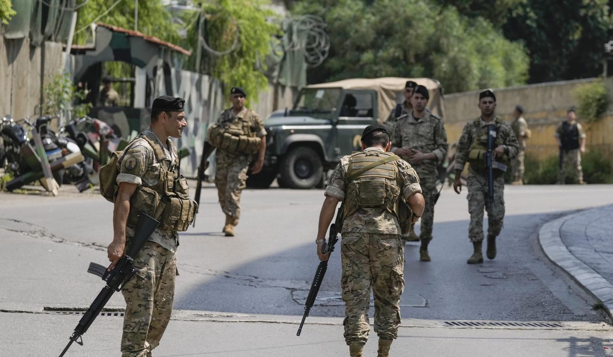 NextImg:Gunman captured after shootout outside U.S. Embassy in Lebanon