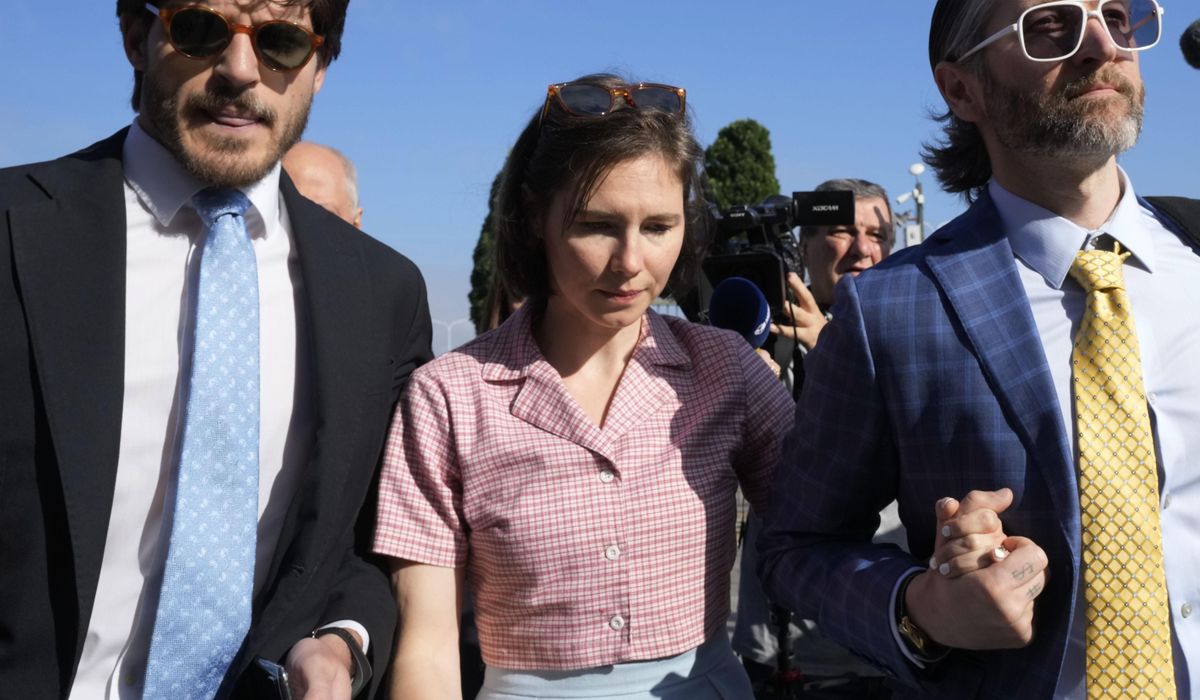 NextImg:Amanda Knox vows to ‘fight for the truth’ after Italian court convicts her again of slander