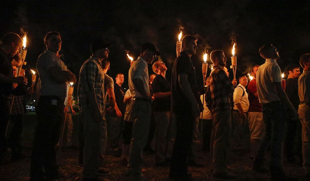NextImg:Mistrial declared for man charged with using a torch to intimidate at white nationalist rally