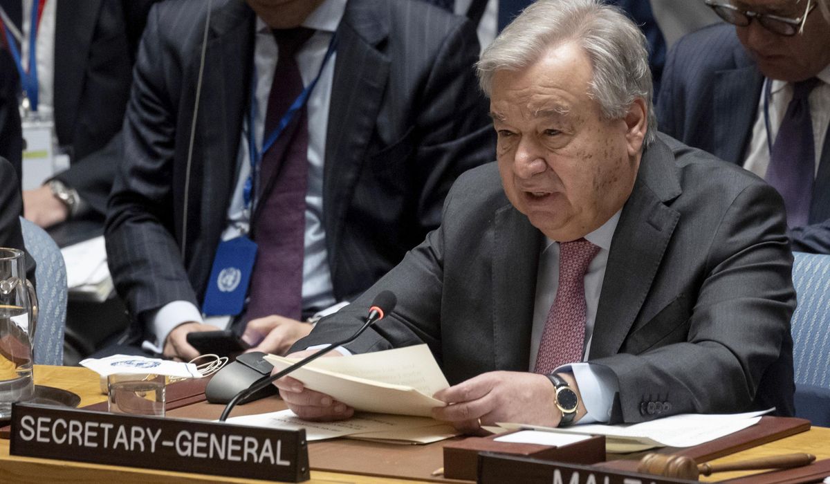 NextImg:U.N. will declare that both Israel and Hamas are violating children’s rights in armed conflict