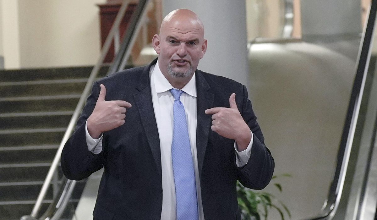 NextImg:Sen. Fetterman ‘at fault’ after driving ‘well over’ speed limit when he rear-ended driver: Police