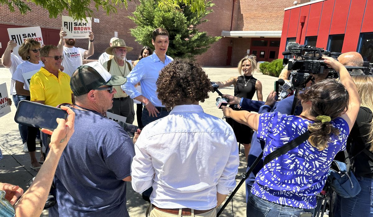NextImg:Retired Army Capt. Sam Brown overcomes crowded GOP Senate primary field, setting up key Nevada race
