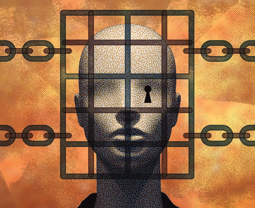 Decline of intellectual diversity in college (university) professors and faculty illustration by Greg Groesch / The Washington Times