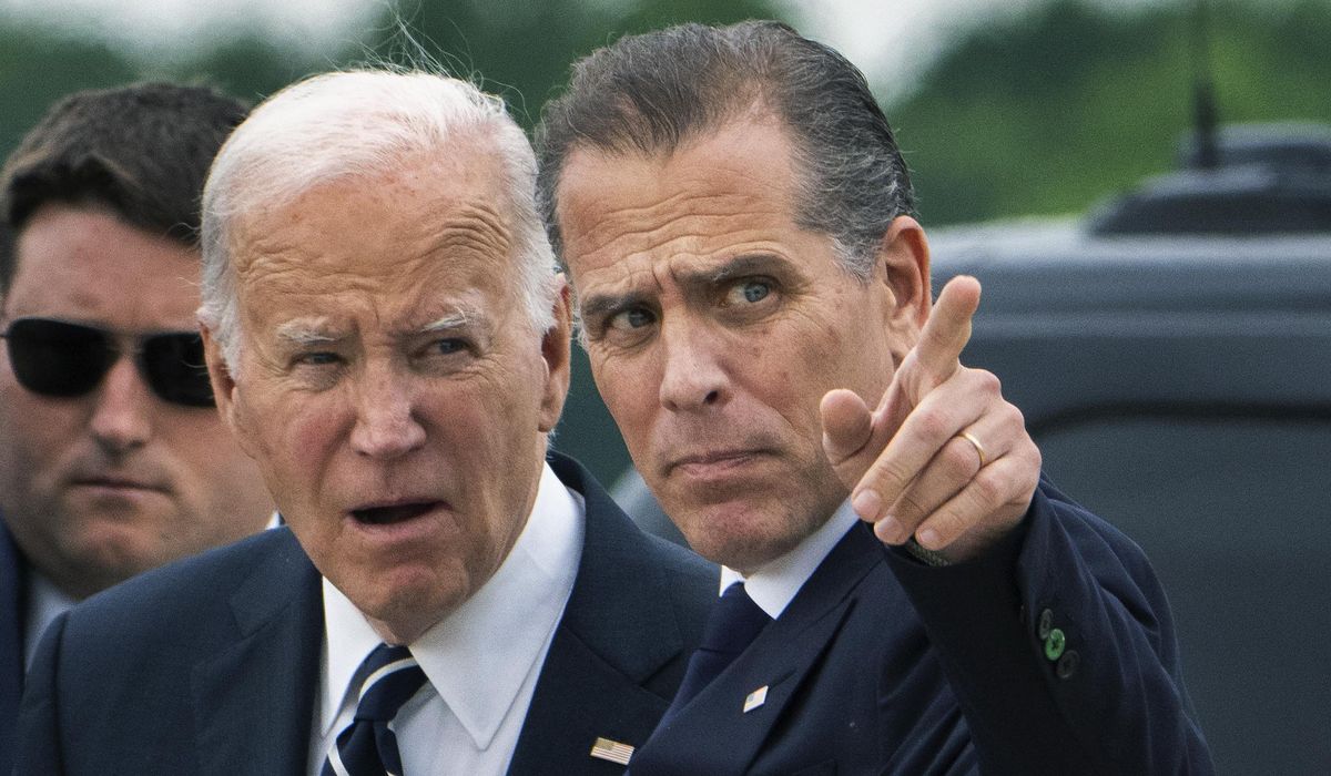 NextImg:President Biden prodded to pardon convicted tax cheat, gun criminal Hunter Biden