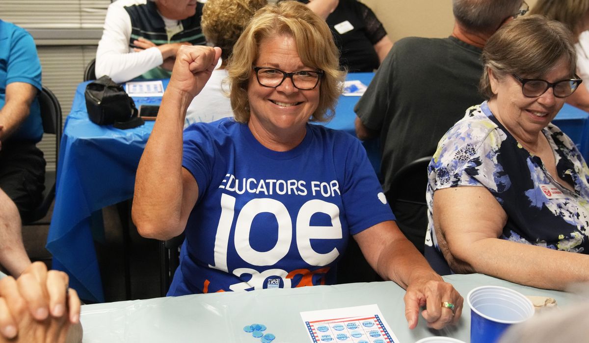NextImg:‘Biden Bingo’: The president’s campaign adapts a classic game to include malarkey and aviators