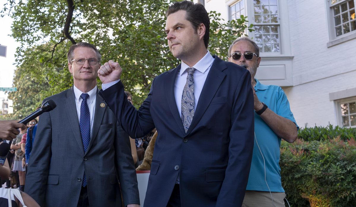 NextImg:House continues Gaetz probe as new allegations emerge after earlier sexual misconduct, drug claims