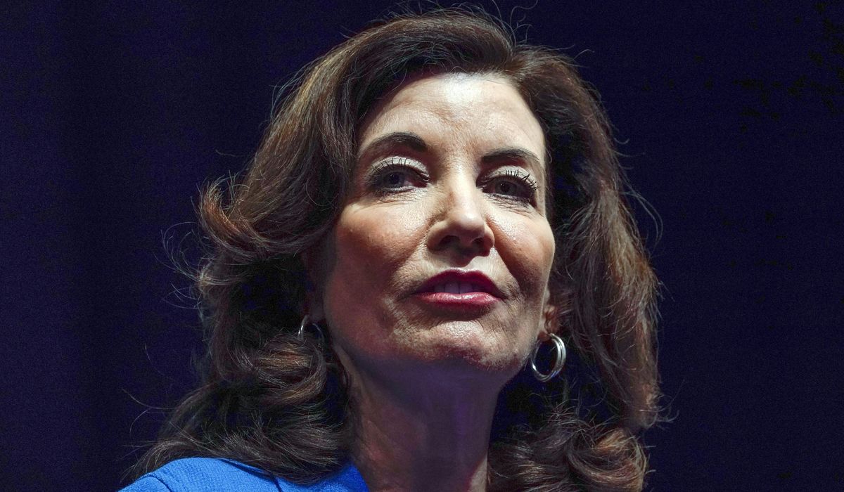 NextImg:‘A more perfect union’: New York Gov. Kathy Hochul calls for abolition of Electoral College