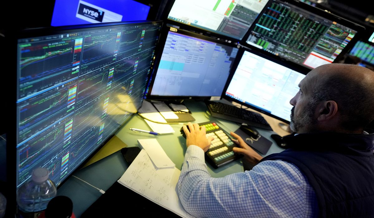 NextImg:Wall Street opens lower, pulling back from record highs