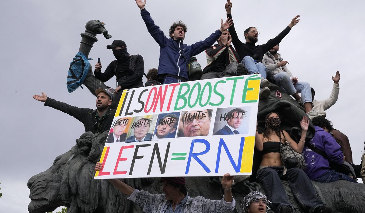 NextImg:Candidates race into France’s snap legislative poll but one convicted for spousal assault withdraws