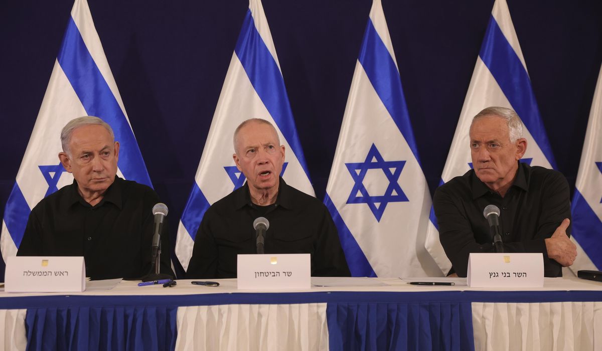 NextImg:Israeli officials say Netanyahu has dissolved the War Cabinet after key partner bolted government