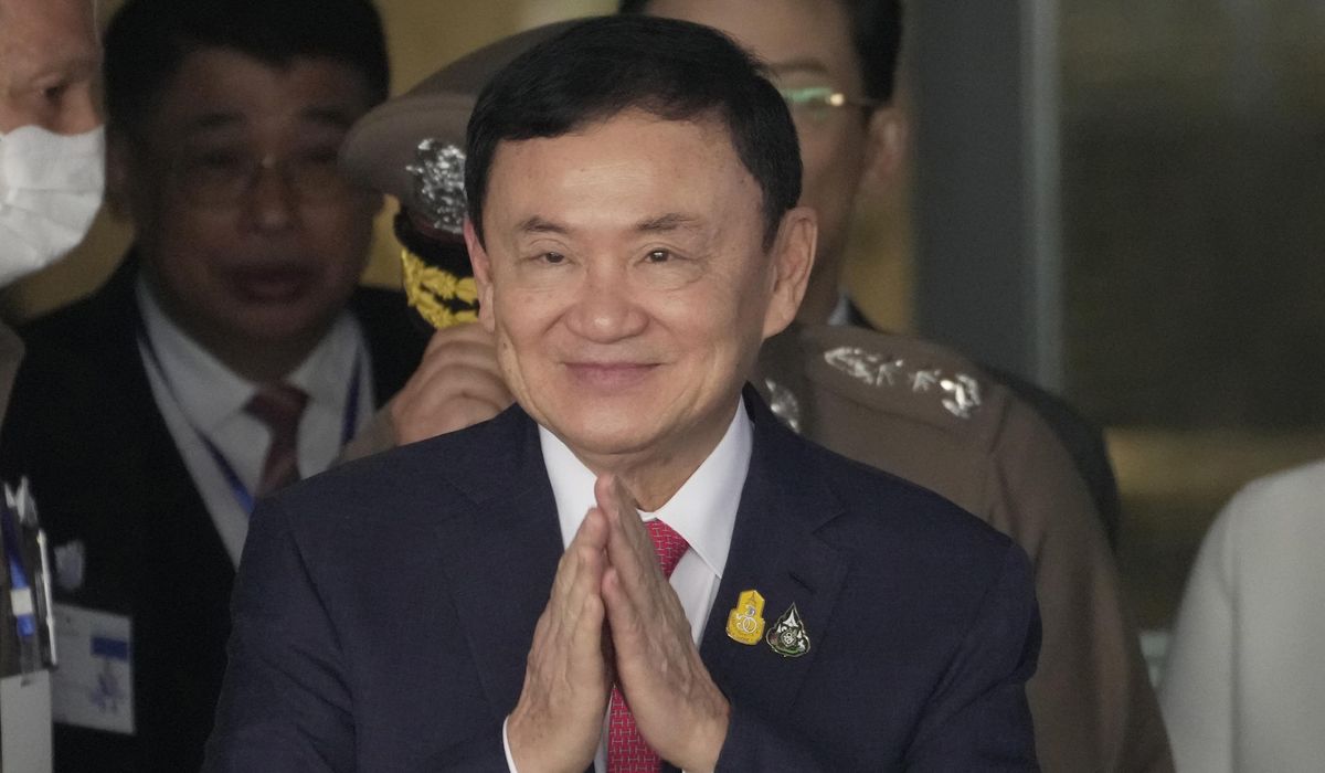 NextImg:Former Thai Prime Minister Thaksin was indicted on a charge of royal defamation