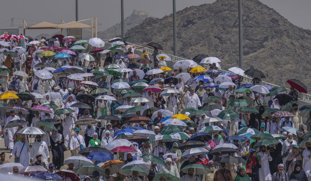 NextImg:Hundreds died during this year’s Hajj pilgrimage in Saudi Arabia amid intense heat, officials say