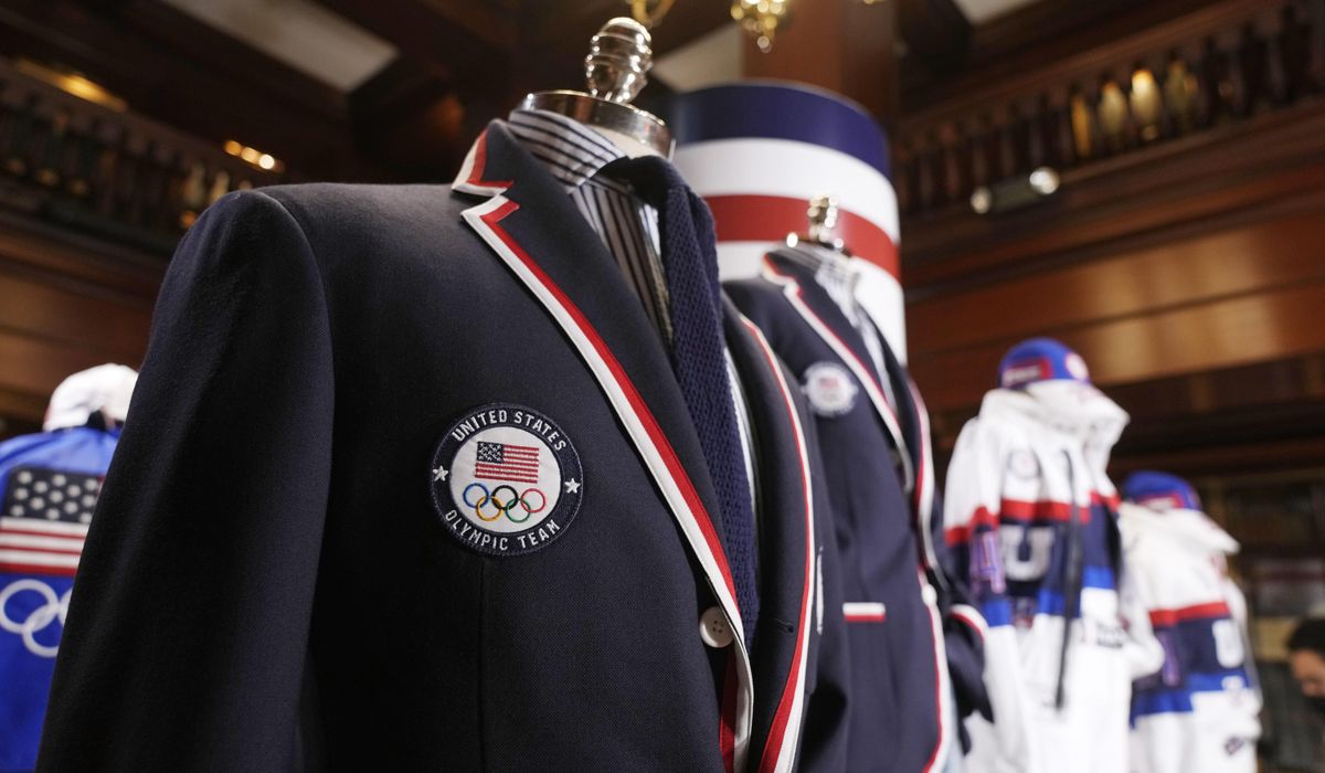 NextImg:Ralph Lauren goes with basic blue jeans for Team USA’s opening Olympic ceremony uniforms