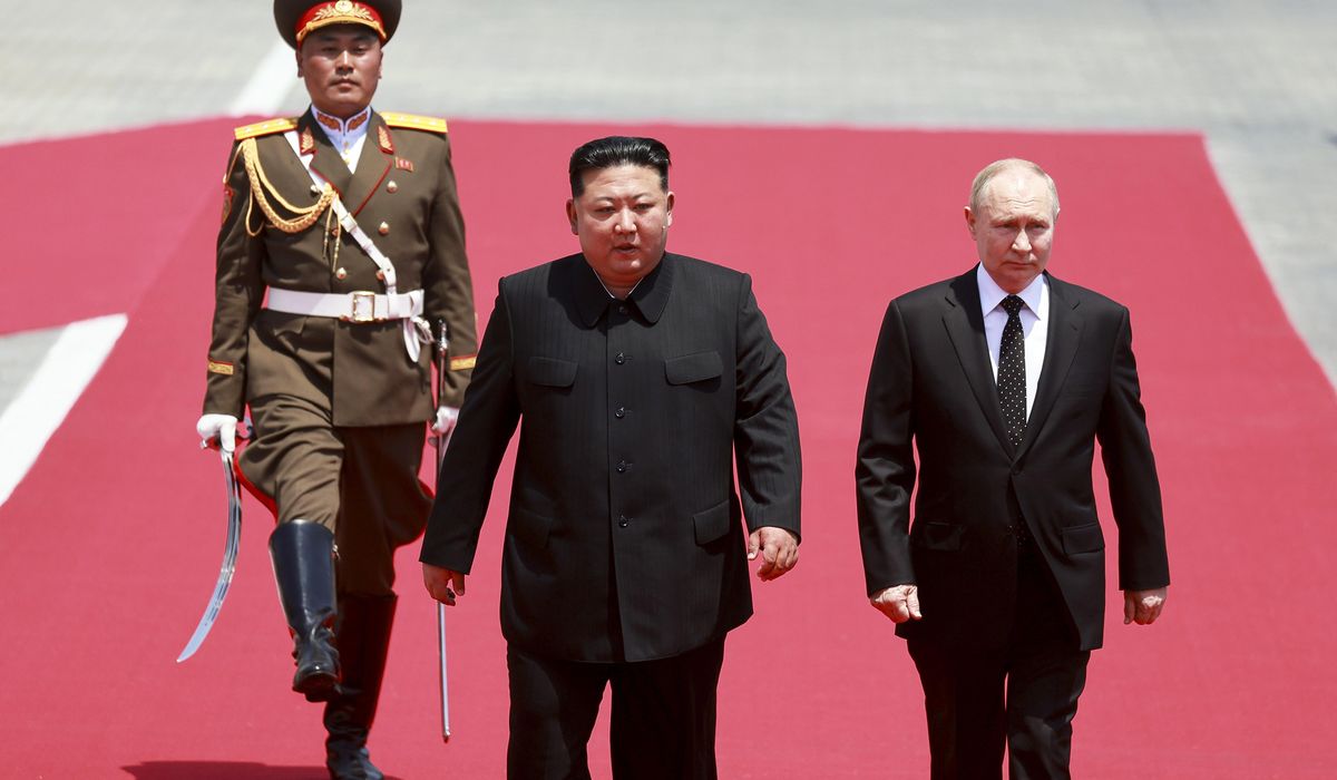 NextImg:Deal between Putin and Kim requires immediate military assistance in event of war, North Korea says