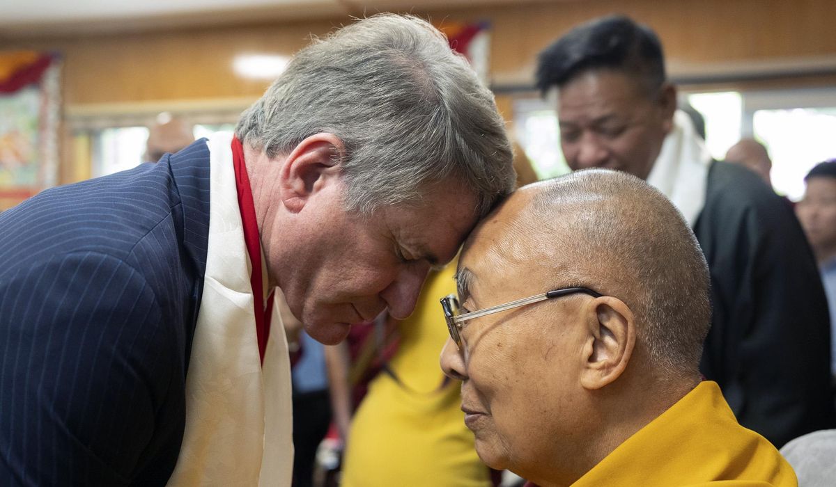 NextImg:U.S. lawmakers meet with Dalai Lama in India’s Dharamshala, sparking anger from China
