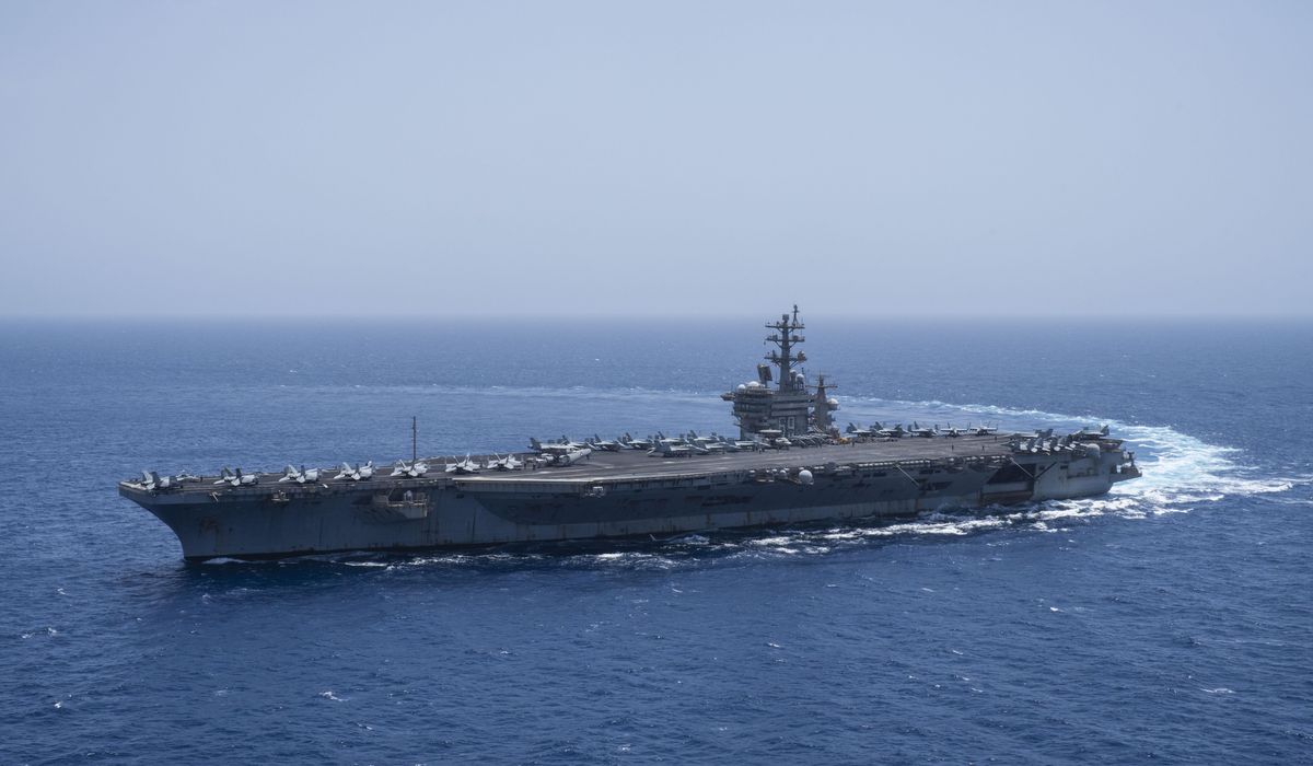 NextImg:Likely Yemen Houthi rebel attack targets ship in Gulf of Aden as Eisenhower reportedly heads home
