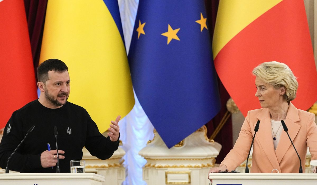 NextImg:Ukraine and Moldova set to launch EU membership talks. It’s a dream come true for Zelenskyy