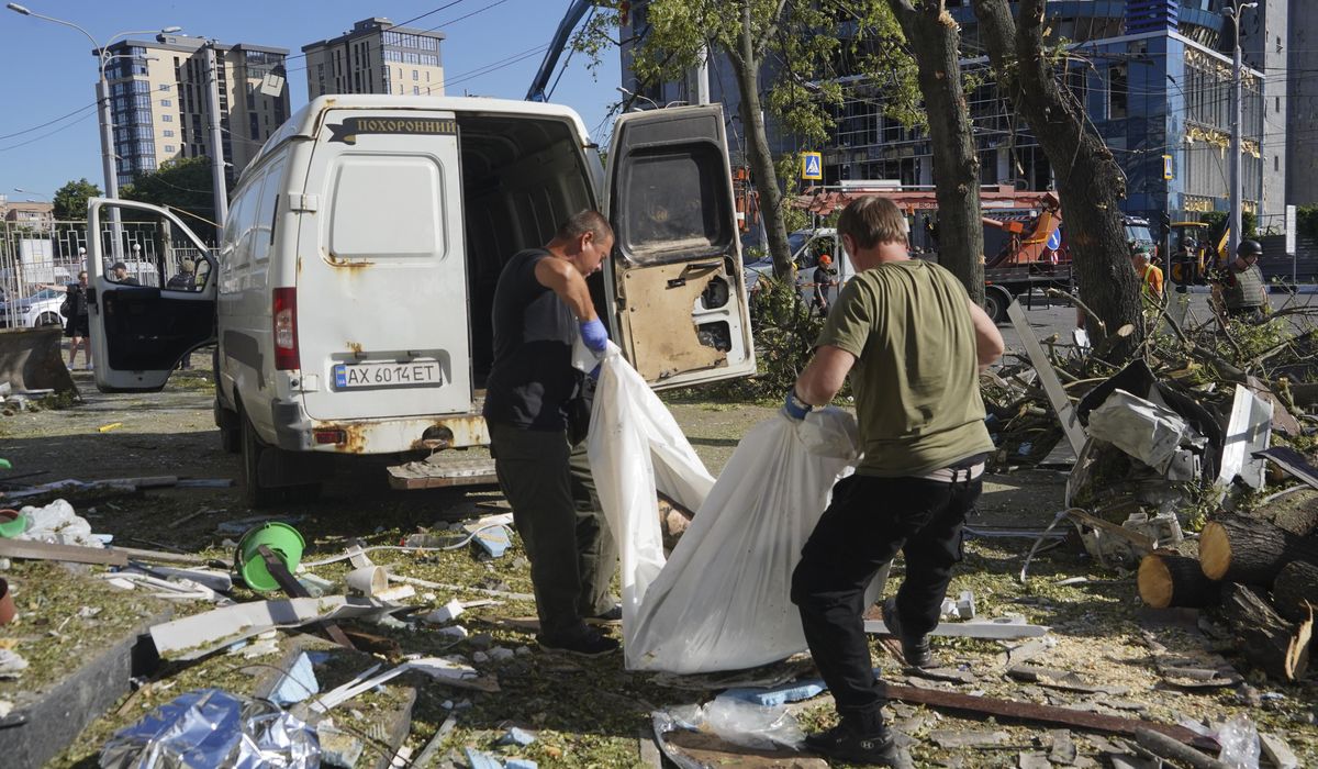 NextImg:Ukrainian drones and missiles kill 4 in Russia and Crimea, fresh bombing of Kharkiv leaves 1 dead