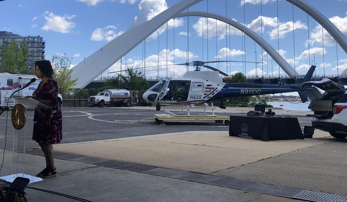 NextImg:Upgraded helicopters, nimble new drones boost air support for D.C. police