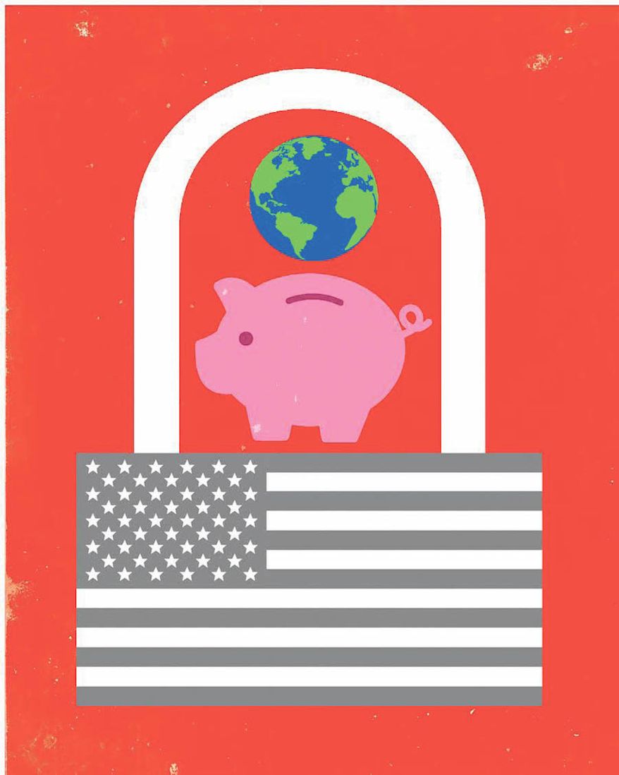 Foreign Investment illustration by Alexander Hunter/ The Washington Times