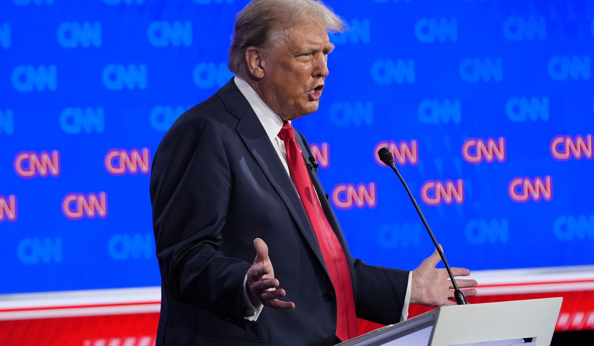 NextImg:‘Morals of an alley cat’: Debate turns personal as Trump, Biden hurl insults