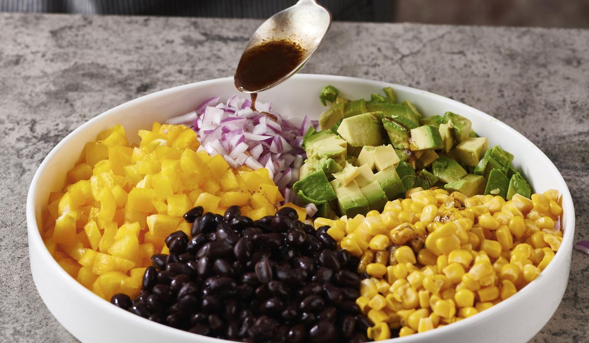 NextImg:This bean salad known as Cowboy Caviar is a protein-packed addition to any summer cookout