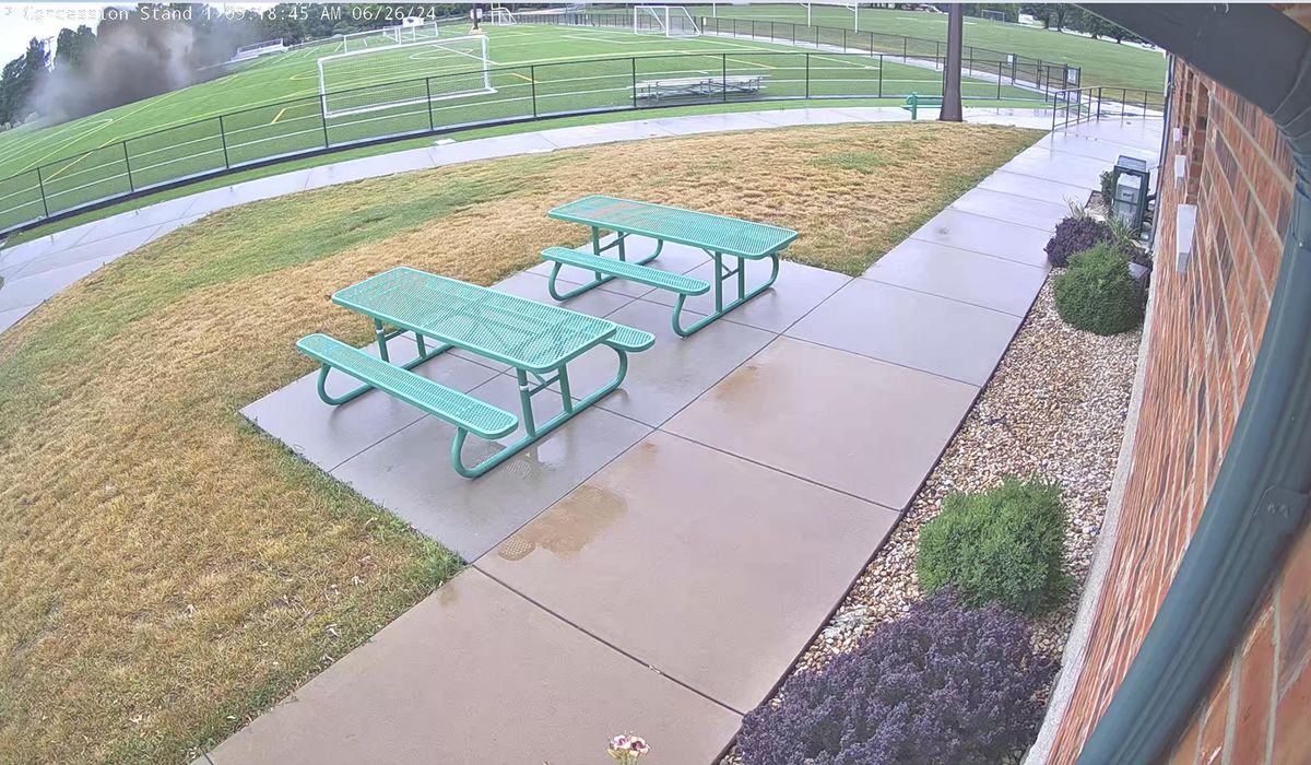 NextImg:Illinois cave-in creates huge sinkhole in soccer field